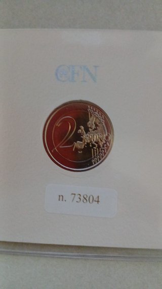 2 euro commemorativo Vaticano 2025 Giubileo UNC