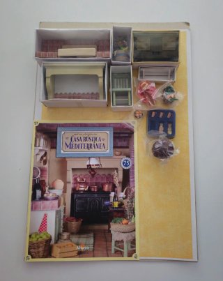 Cocina Casa de muñecas.