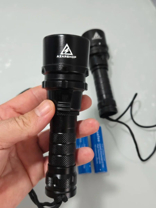 Pack 2 Linternas de buceo AZARSHOP 1000lm