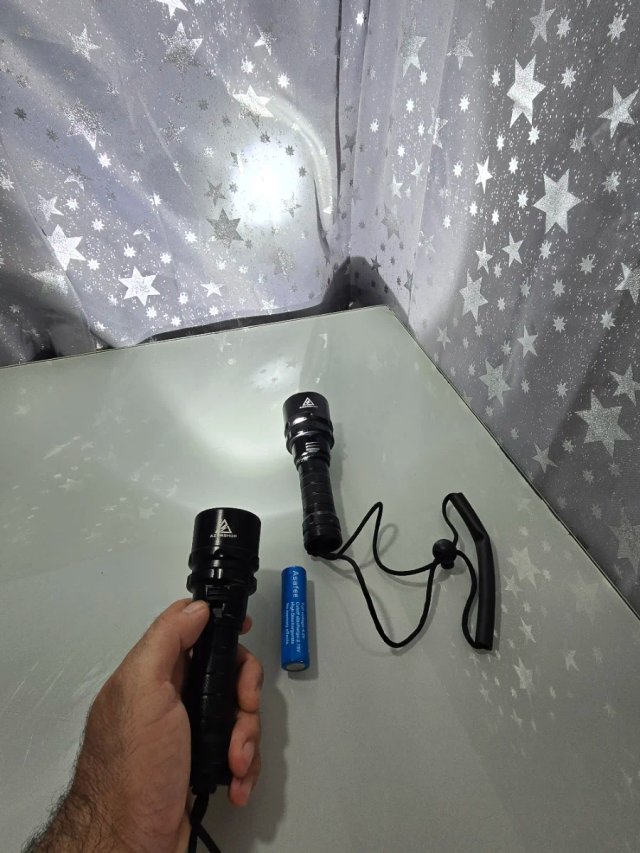 Pack 2 Linternas de buceo AZARSHOP 1000lm