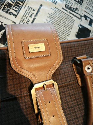 Maleta Tauro Marrón y Beige