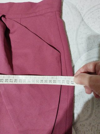 Falda clásica Giro morada