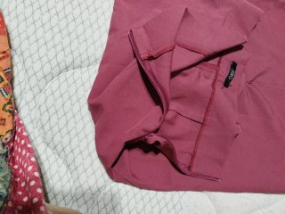 Falda clásica Giro morada
