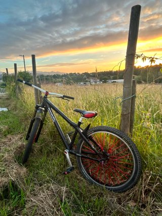 Bicicleta MTB para caballitos y saltos. NEGOCIABLE