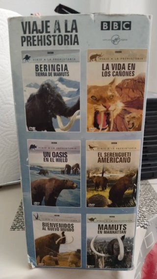 Viaje a la Prehistoria DVD BBC Documental