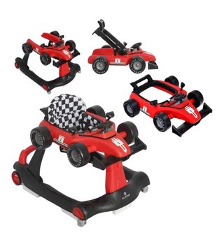Andador Bebe 4 en 1 Estilo Racing Rojo