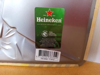 Cartel Heineken Charlie bar Amsterdam original