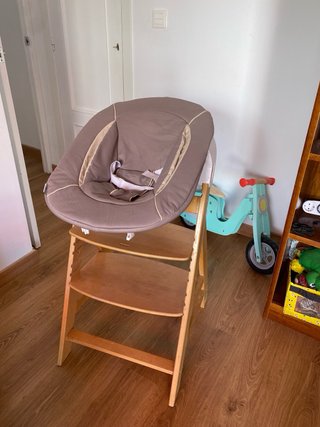 Trona evolutiva madera + accesorio bebé