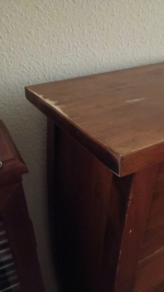 Mueble cajonera auxiliar madera