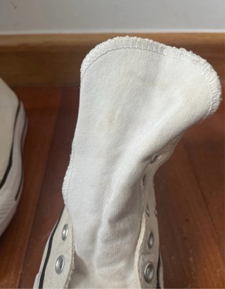 Converse Plataforma Blancas Talla 36