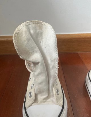 Converse Plataforma Blancas Talla 36