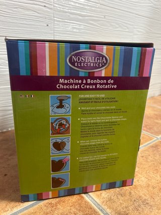 Máquina de Chocolate Hueco Rotativa Nostalgia