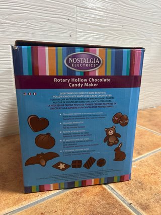 Máquina de Chocolate Hueco Rotativa Nostalgia
