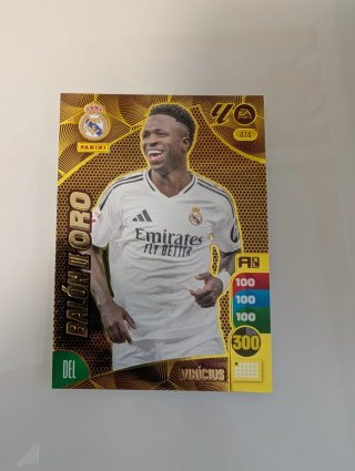 Vinicius Balón de Oro Adrenalyn La Liga 24-25