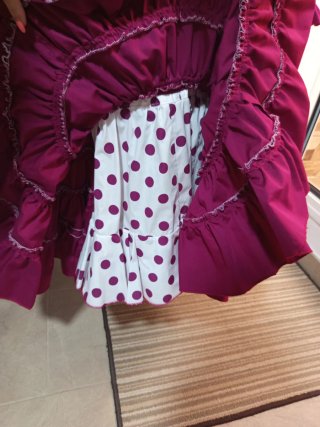 Traje Gitana Canastero Corto