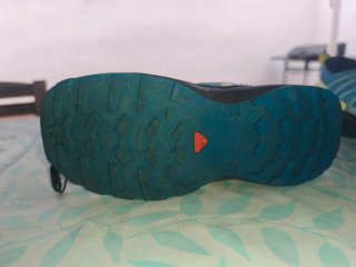 Zapatillas montaña Salomon T37 Teal/Amarillo