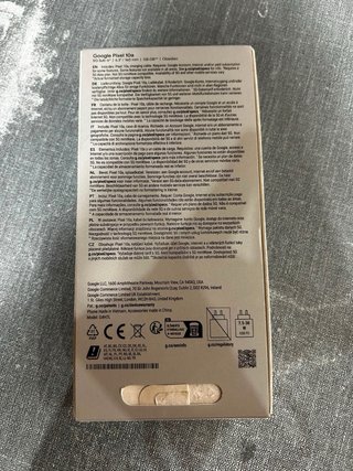 Google Pixel 7a 128GB Negro Nuevo