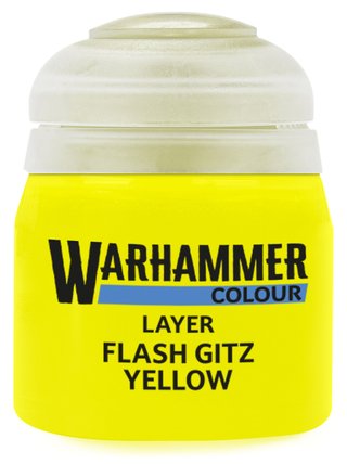 Flash Gitz Yellow (layer) 12ml Warhammer Colour