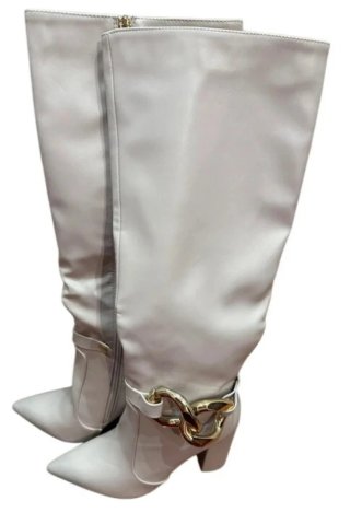 Botas altas blancas a estrenar