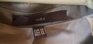 Traje Zara beige/gris