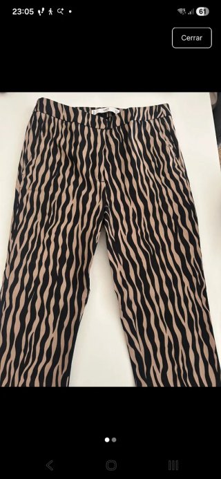 Pantalón tobillero MNG mujer T.36/S nuevo