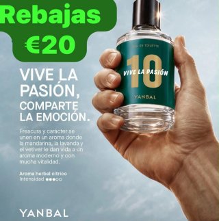 Perfume Yanbal 10 Vive la Pasión Hombre