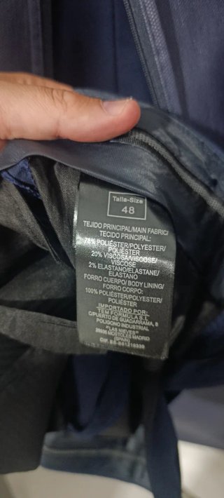 Traje Azul (Americana + Pantalón)