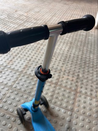 Patinete infantil 3 ruedas azul