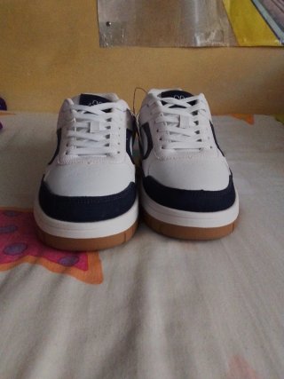 Deportivas Kappa Blancas y Azul Marino