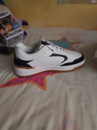 Deportivas Kappa Blancas y Azul Marino
