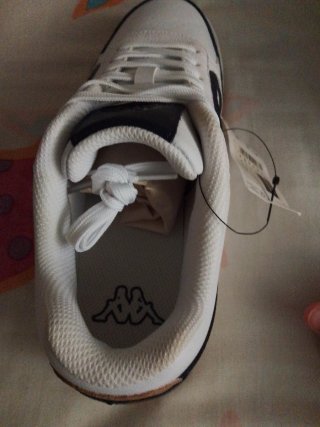 Deportivas Kappa Blancas y Azul Marino