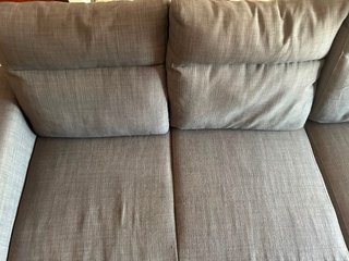 Sofá Chaise Longue Gris Tela