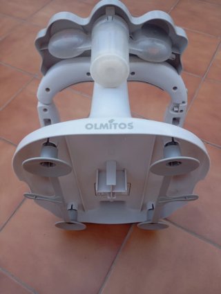 Silla de ducha para bebés con juguetes