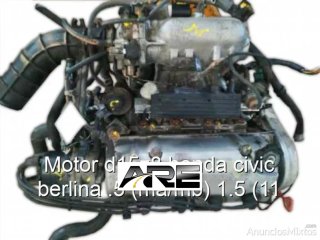 motor d15z8 honda civic ma mb 1.5 vtec gas r_25050