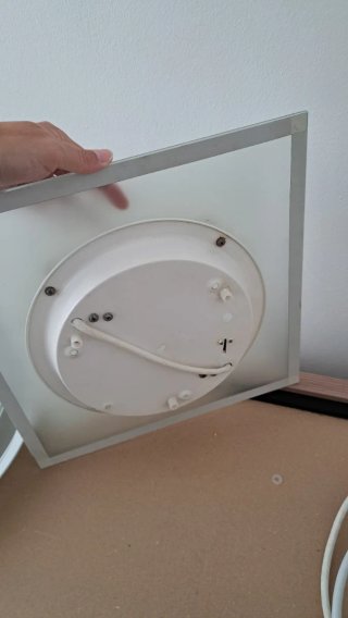 Lámpara Halógena Redonda y Cuadrada