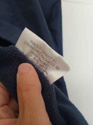 Chaqueta azul hombre Valdecuatro