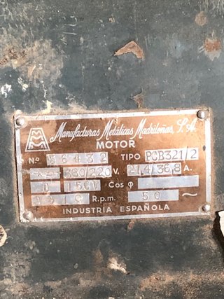 Motor Eléctrico Trifásico 15 CV