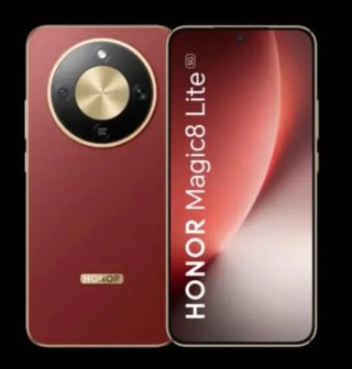 Honor Magic 8 Lite Rojo/Dorado