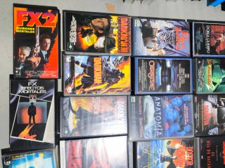 Lote VHS Terror Clásico Español
