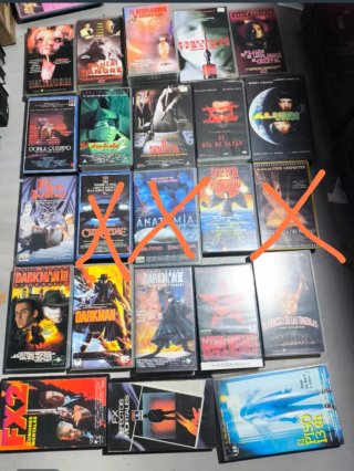 Lote VHS Terror 2