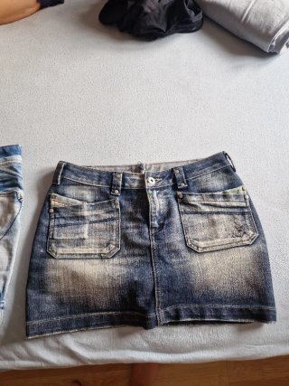 2 Faldas Vaqueras Cortas