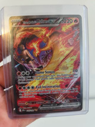 Moltres EX Team Rocket 229/182 Inglés