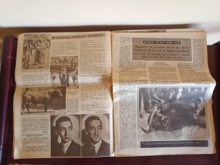 Revista de la muerte de Manolete.