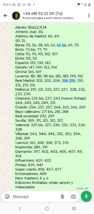 Cromos Panini Adrenalyn XL 2025-2026