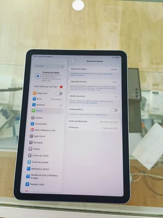 iPad Air 11 M2 128GB Azul 2024 Batería 98%
