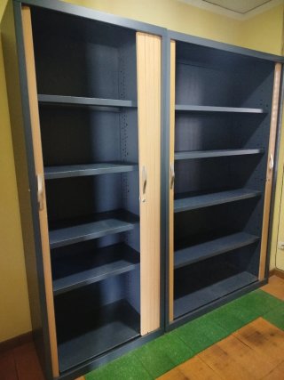 Armario oficina 2 puertas correderas