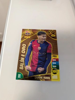 Lamine Yamal Balón de Oro Adrenalyn 24-25