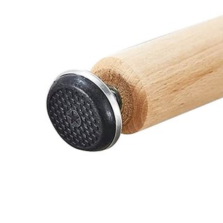 Tavolo da Pranzo Rotondo Grigio in Legno 80x75cm