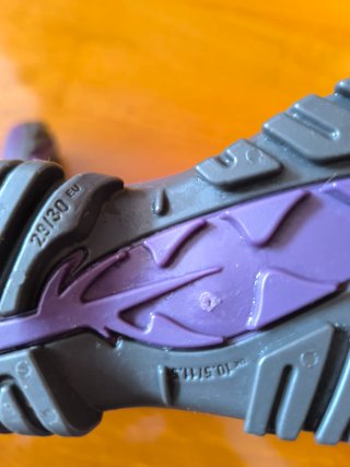 Botas de agua moradas T 29/30