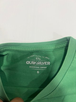 Lote 4 Camisetas Quiksilver Talla 6
